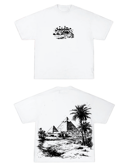 Graphic T-Shirt – Pyramids &amp; Oasis&nbsp;
