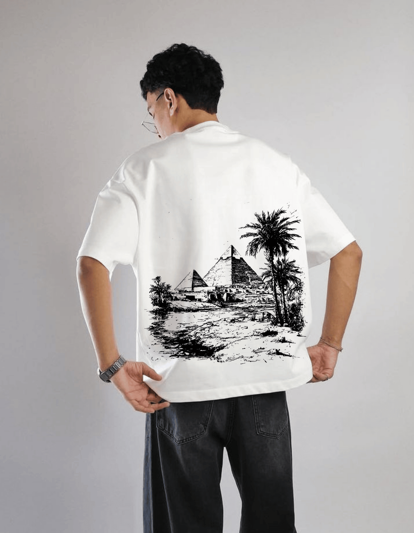 Graphic T-Shirt – Pyramids &amp; Oasis&nbsp;